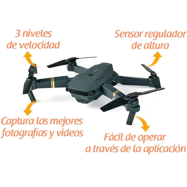 DRONE 998 PRO CON CAMARA 4K ULTRA HD