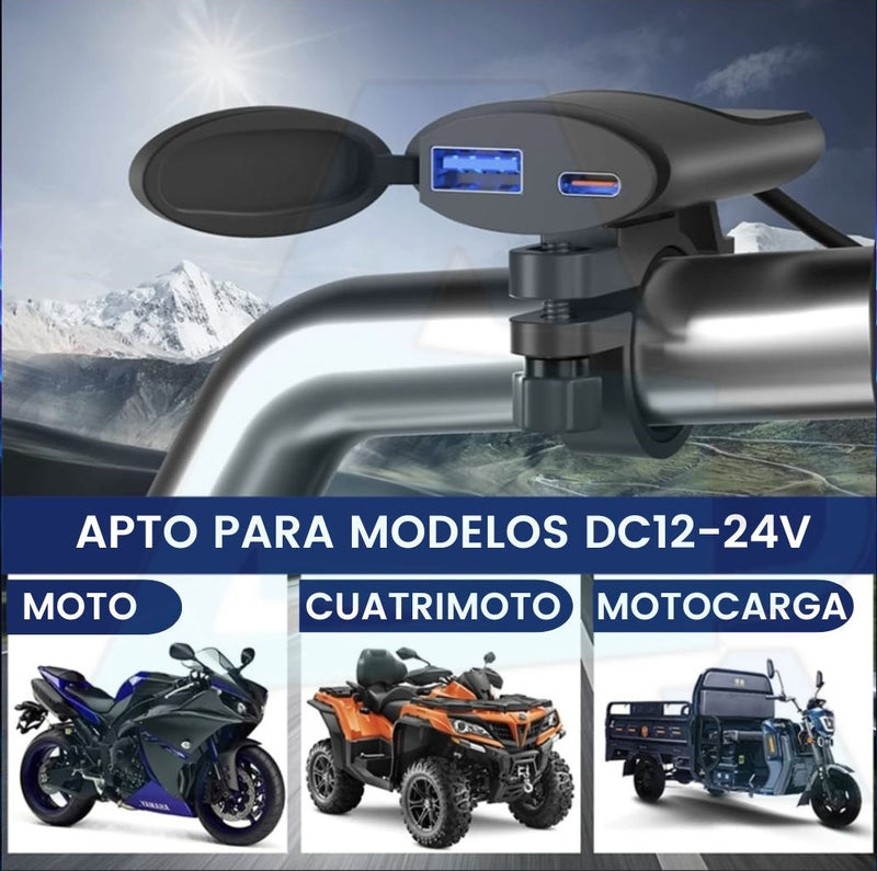 CARGADOR PARA MOTO - AIR PRO