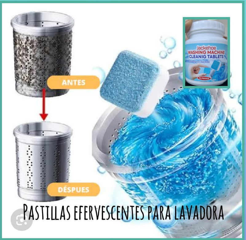 LIMPIA LAVADORAS PRO®️|Pastillas Para Lavar Lavadora